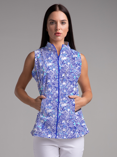 Printed Reversible Vest 102