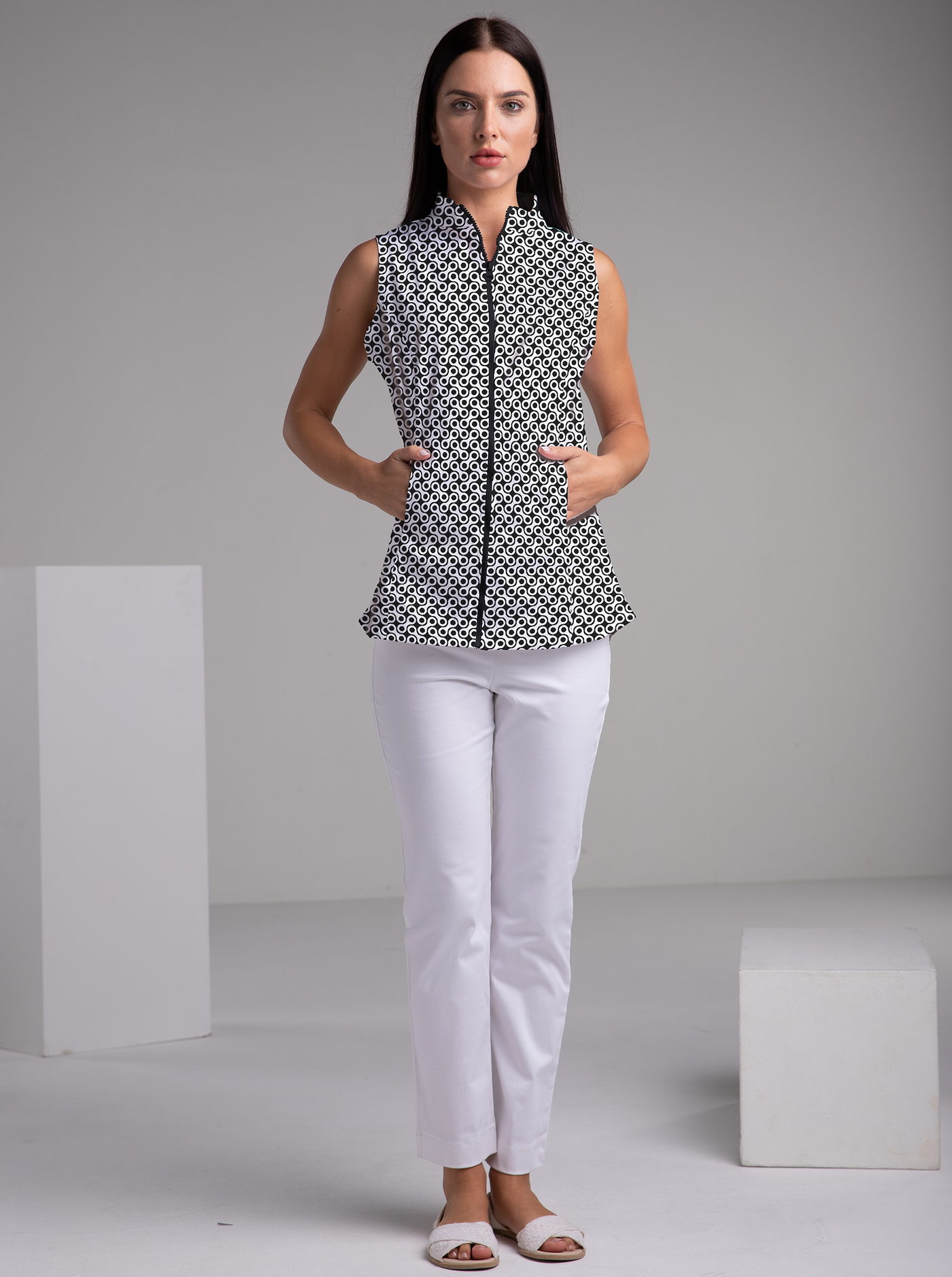 Printed Regular Vest 102