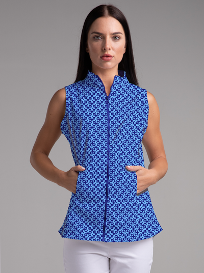 Printed Reversible Vest 102
