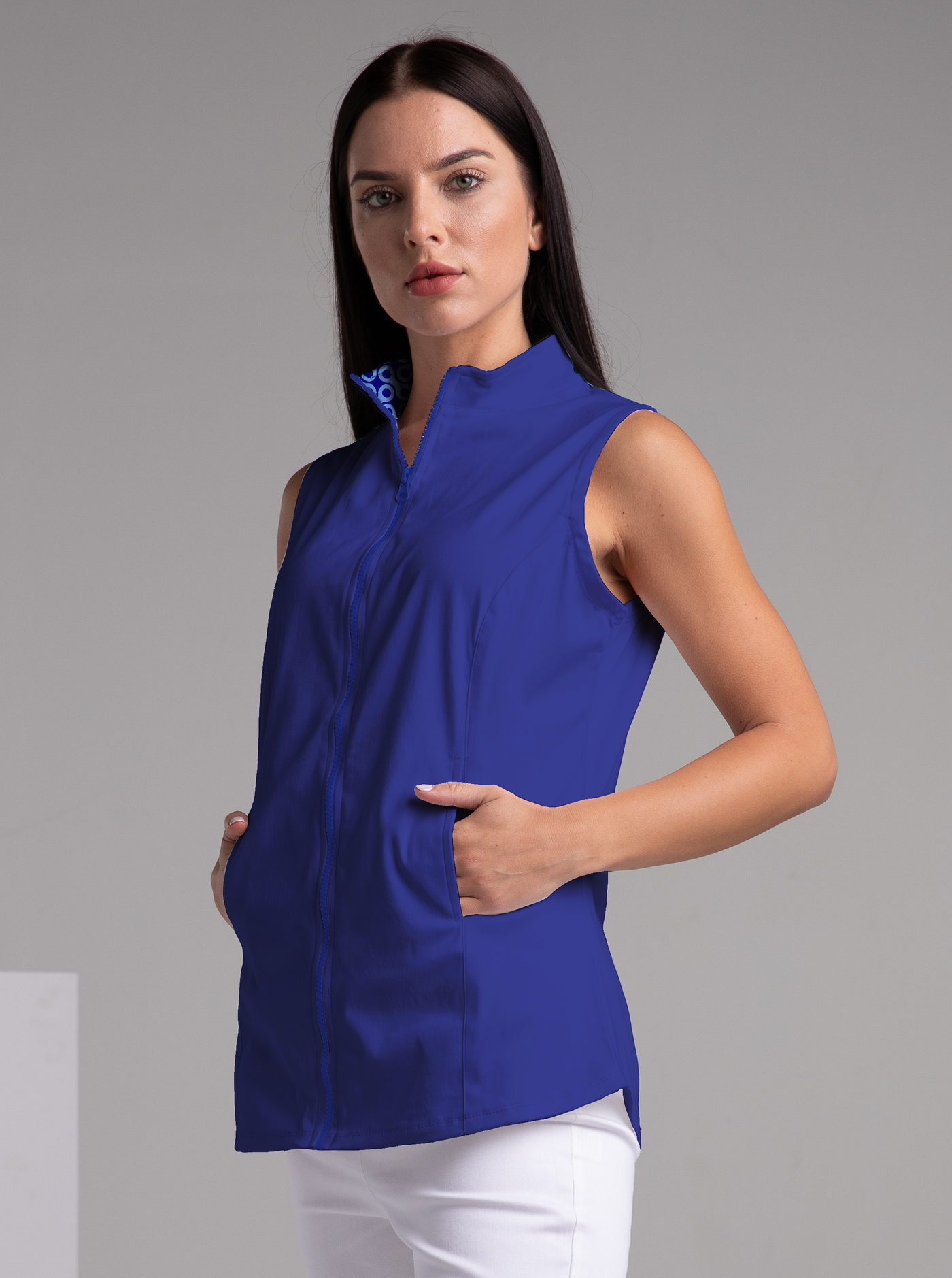 Printed Reversible Vest 102