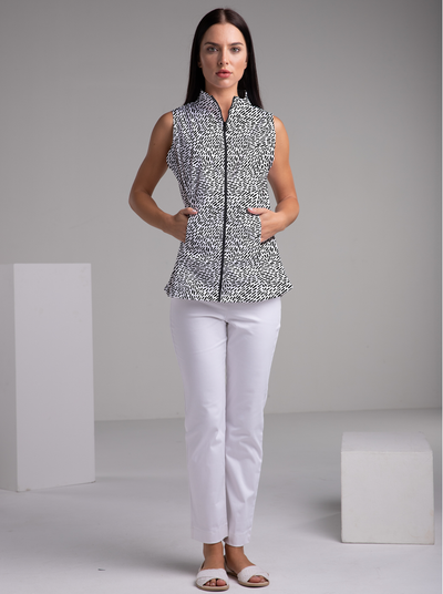 Printed Reversible Vest 102