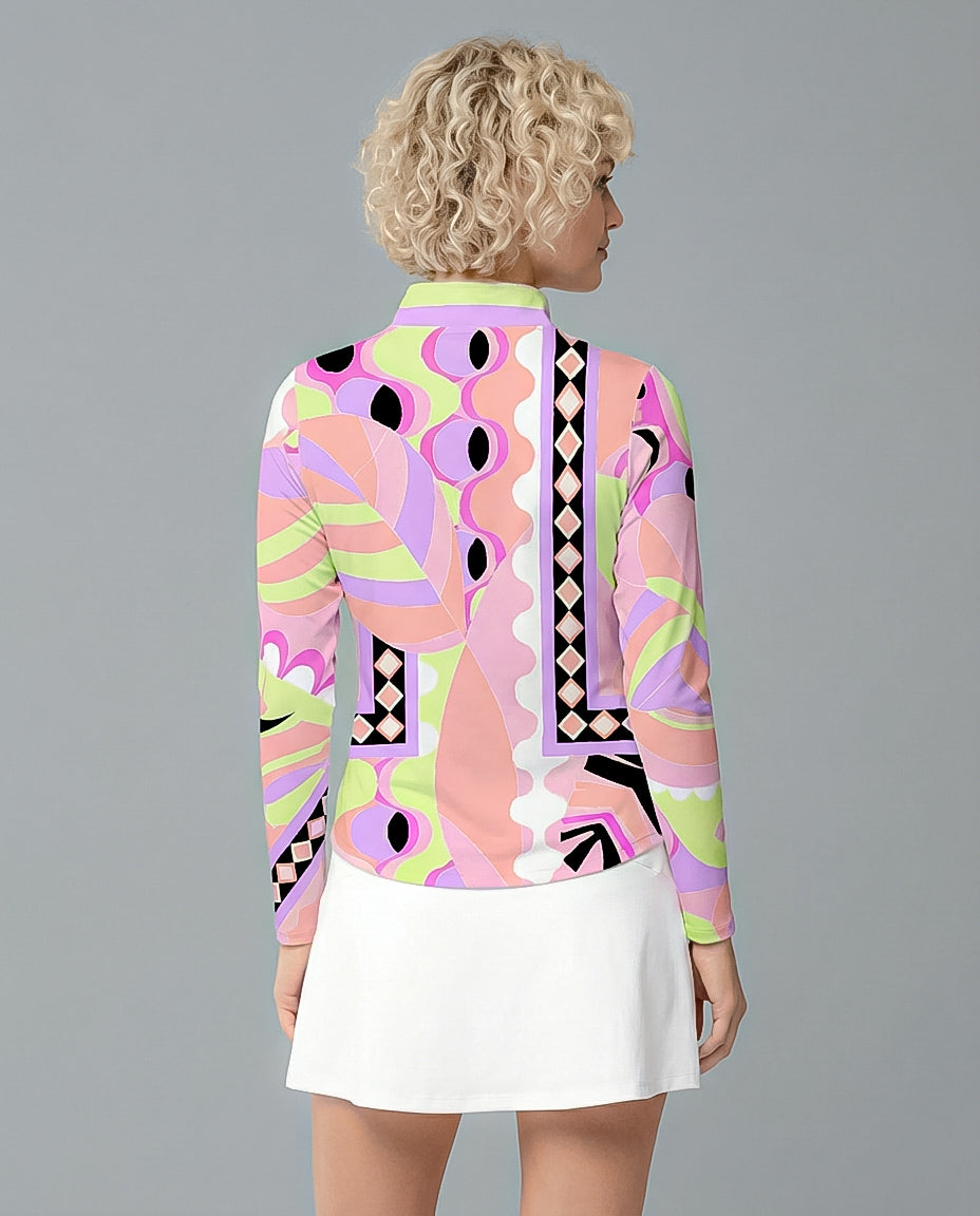 Salees Long Sleeve Mock Neck Top 86Z28