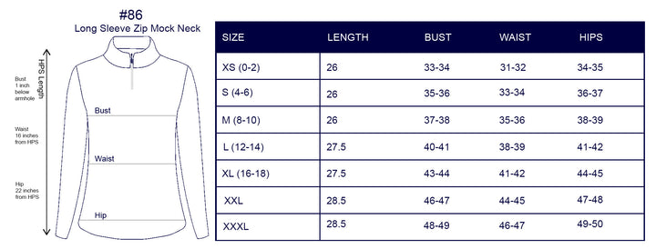 Salees Long Sleeve Mock Neck Top 86Z28 – Famazee