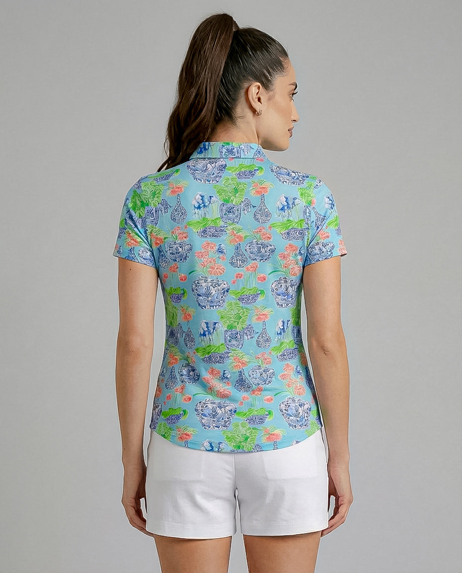 Jamboree Short Sleeve Polo Top 69Z14