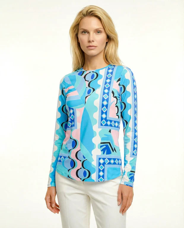 Salees Long Sleeve Crew Neck Top 83Z28