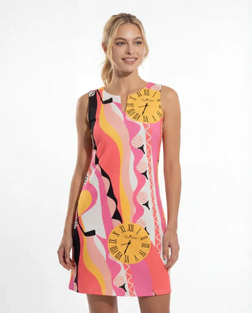 Teetime Sleeveless Shift Dress 12Z05