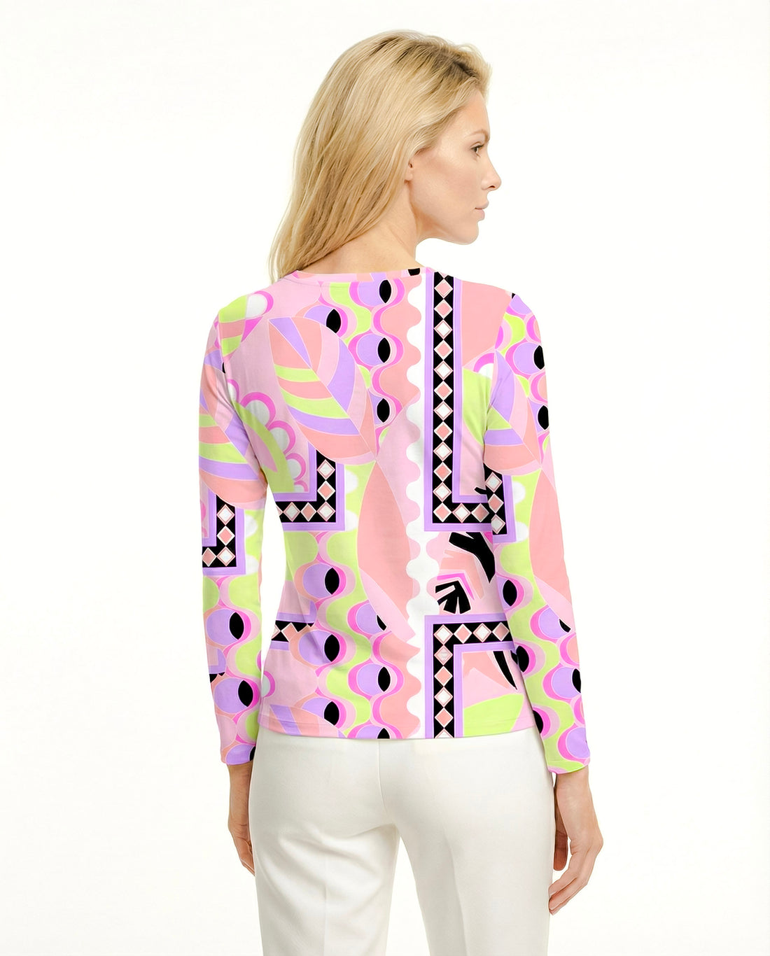 Salees Long Sleeve Crew Neck Top 83Z28