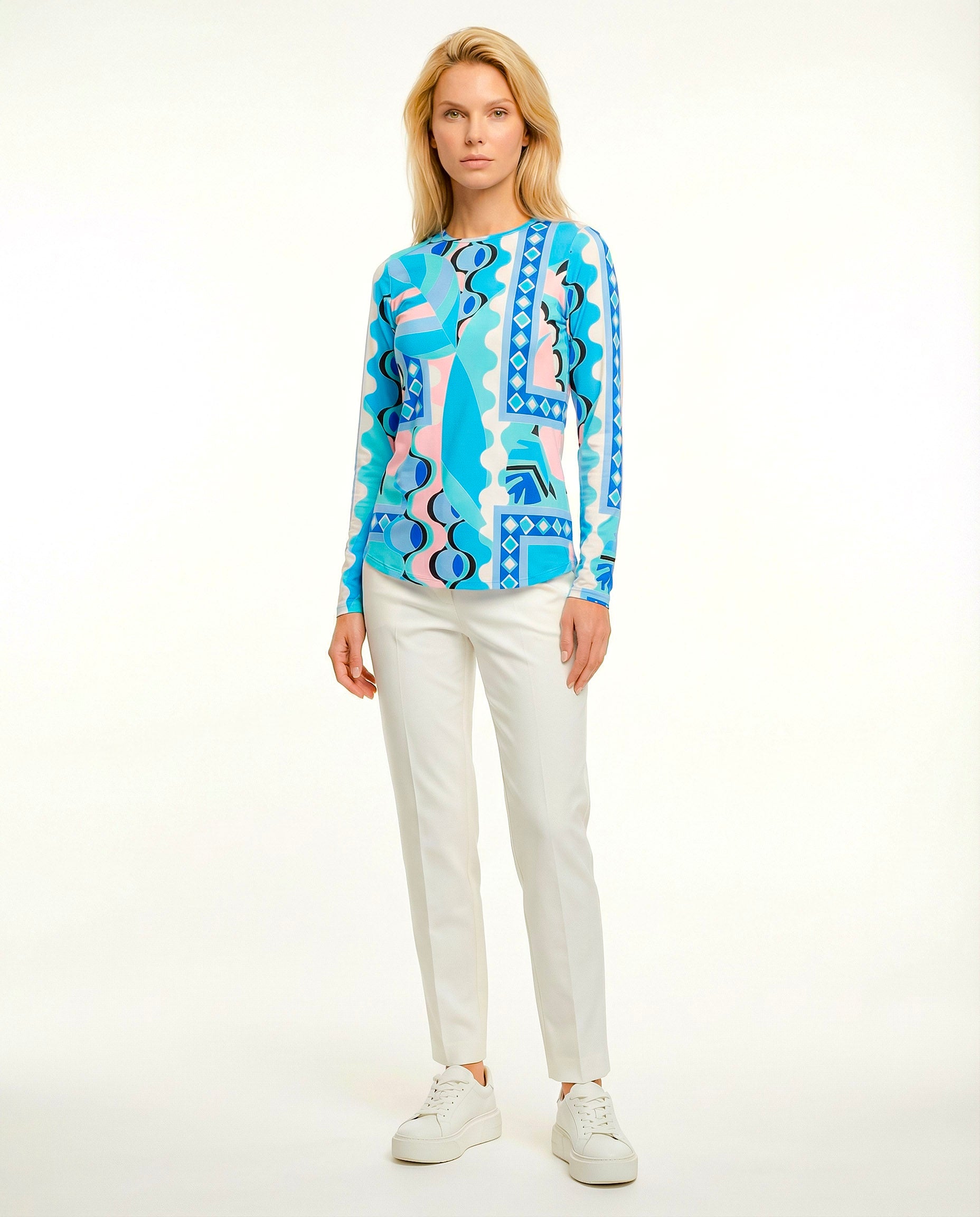 Salees Long Sleeve Crew Neck Top 83Z28