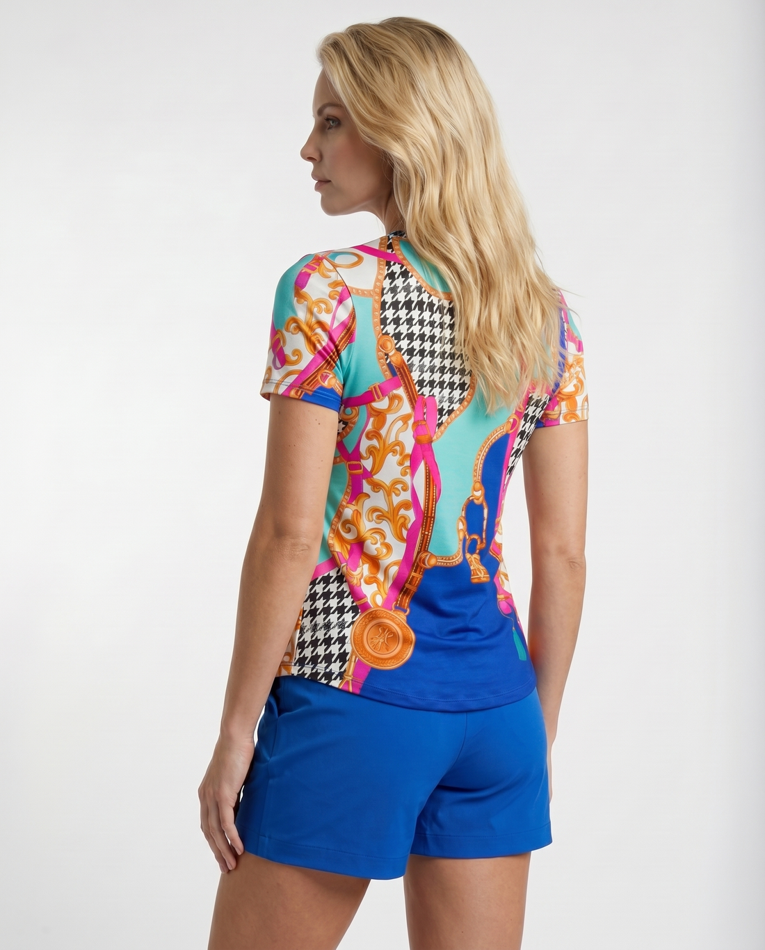 Caress Short Sleeve Crew Neck Top 70Z03