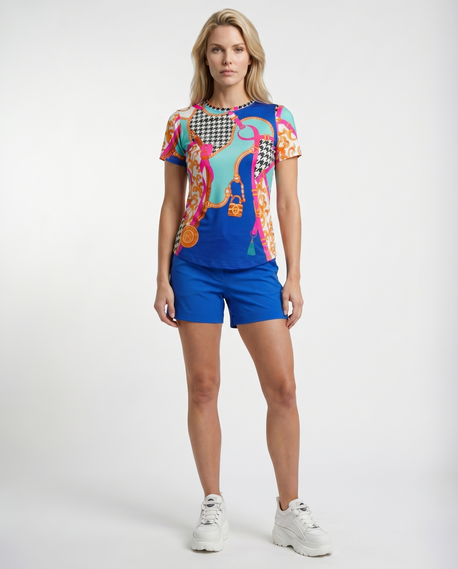 Caress Short Sleeve Crew Neck Top 70Z03