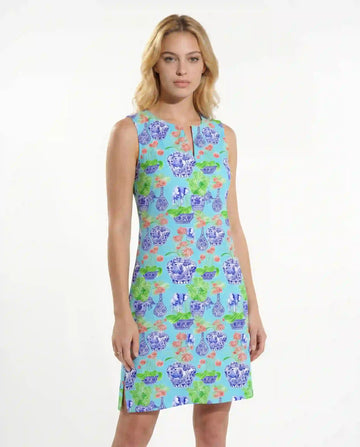 Jamboree Sleeveless Shift Dress 12Z14
