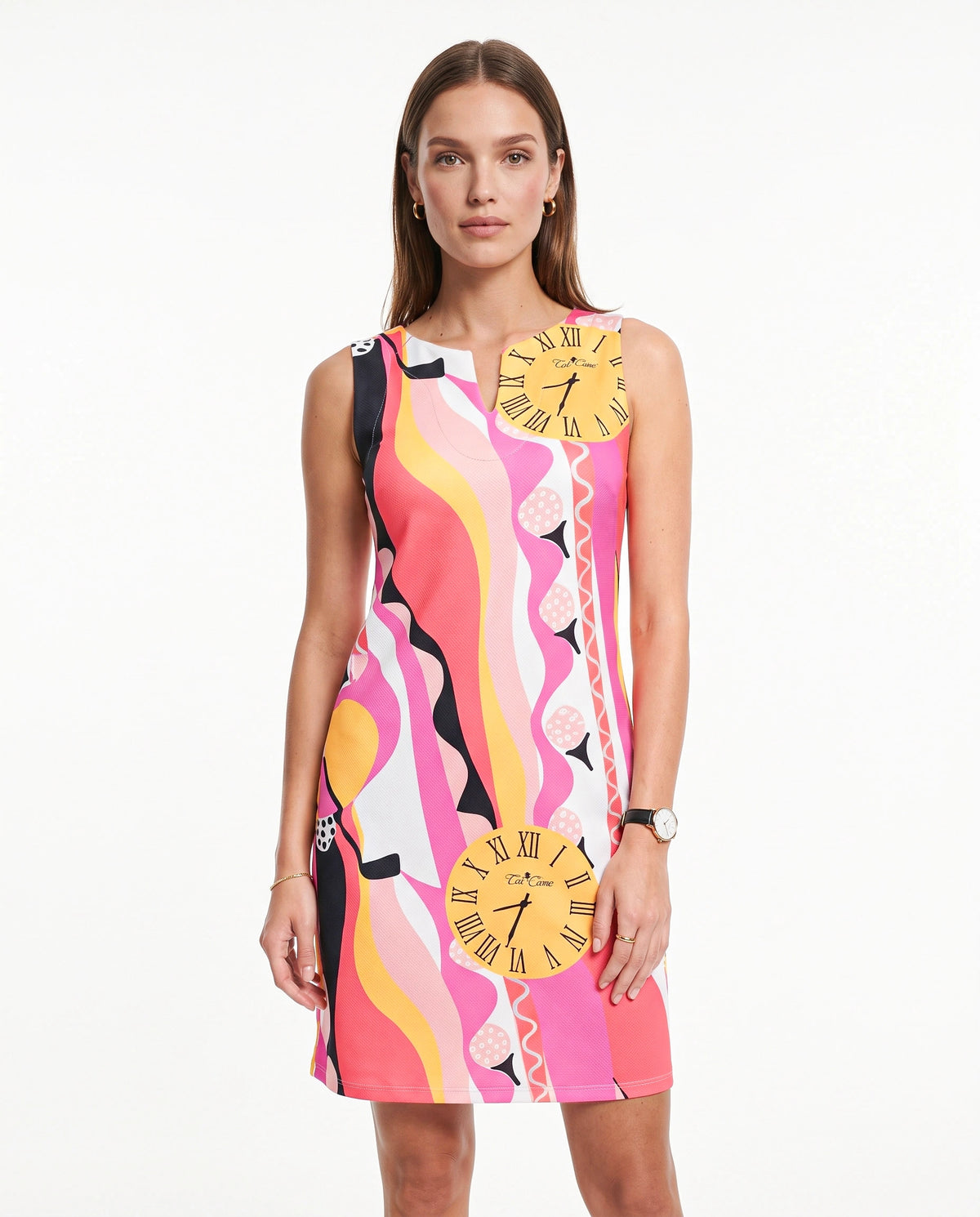 Teetime Sleeveless Shift Dress 12Z05